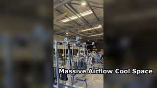 Voir la démonstration des ventilateurs à 6 pales de 16 pieds, 5,0 M, à haut volume et à faible vitesse