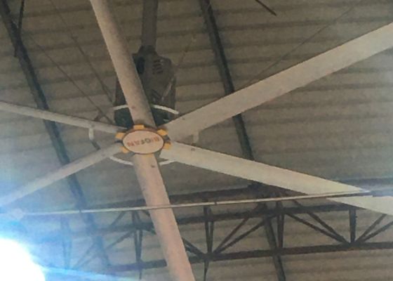 Un bon prix. 7.3m ventilateur de plafond géant industriel pour refroidissement de terrain de basket-ball intérieur en ligne