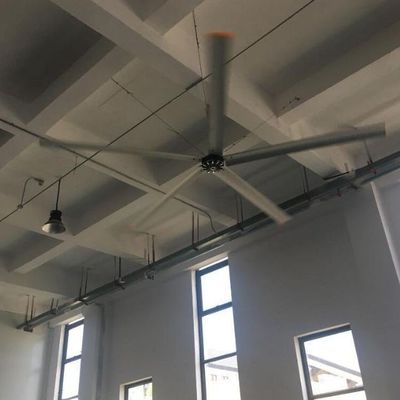 Un bon prix. DX/DS 7.3m 24FT Super Airflow Pmsm Alimenté par moteur Grands ventilateurs de plafond Hvls pour l'atelier de production de câbles Refroidissement de l'air en ligne