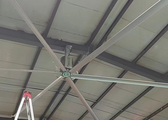 7.3m Ventilation industrielle géante avec moteur à engrenages refroidissement dans le centre de tri express
