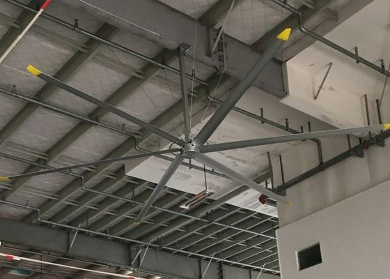 Ventilateurs de grande taille Moteurs d'air, boîtes de vitesses industrielles, ventilateurs de plafond