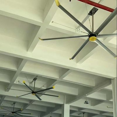 Un bon prix. Ventilation fans de plafond de 24FT à fort débit 58RPM industriel et à vitesse réduite d'atelier en ligne