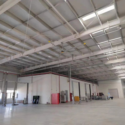 Un bon prix. Fan de plafond industrielle de Hvls de moteur de Pmsm de 5 lames dans l'usine de Byd d'automobile de New Energy en ligne
