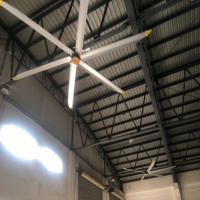Un bon prix. Ventilateur de ventilation de plafond de restaurant de 5,0 m 16 pieds BLCD moteur HVLS pour grands entrepôts en ligne