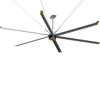 Un bon prix. 6Ventilateurs de plafond de la ferme laitière HVL alimentés par un moteur synchrone à aimants permanents en ligne