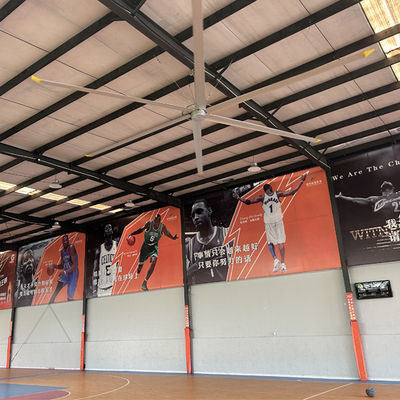Un bon prix. 8FT-24FT matériau de lame Al-Mg alliage ventilateurs de plafond HVLS pour le refroidissement de l'air du centre sportif ou du gymnase en ligne