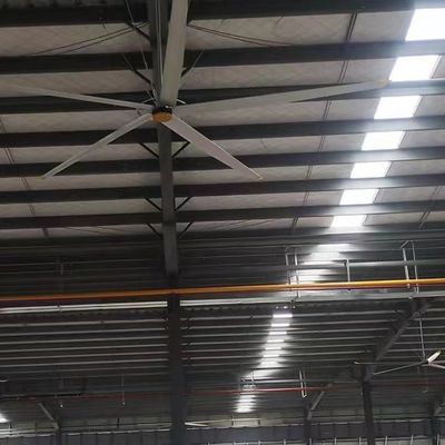 Un bon prix. Puissant ventilateur de plafond HVLS industriel de 6,1 m 20 pieds pour restaurant et usine de fabrication en ligne