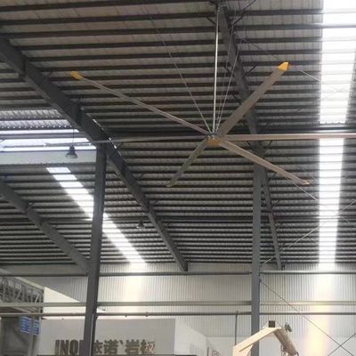 Puissant ventilateur HVLS industriel de 7m 24ft pour le refroidissement et la ventilation des entrepôts