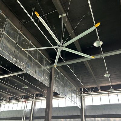 Un bon prix. Alliage d'aluminium et de magnésium DX/DS Hvls Ventilateur de plafond géant avec 6 lames personnalisées en ligne