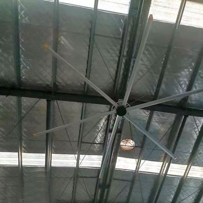 Un bon prix. DX-7.3 Ventilateur de plafond industriel HVL de grande taille avec moteur PMSM et matériau de lame Al-Mg en ligne