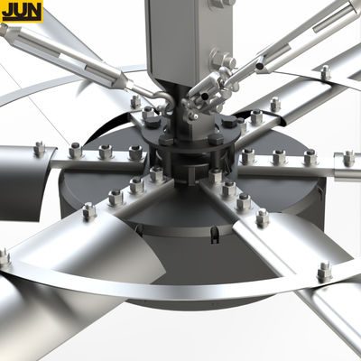 5.0m 16ft Faible bruit Grand vent Flux d'air Garage Vent géant industriel HVS grand ventilateur de plafond