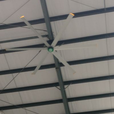 Un bon prix. 4s atelier automobile 6 lame grand ventilateur de plafond HVLS industriel en ligne