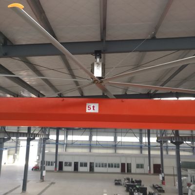 Un bon prix. 16800 CMM 1,5 kW ventilateurs de plafond à faible vitesse résidentiels en ligne