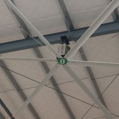 Un bon prix. Ventilateur de refroidissement 24 ft Ventilateurs de plafond de boîtes de vitesses pour grandes pièces en ligne