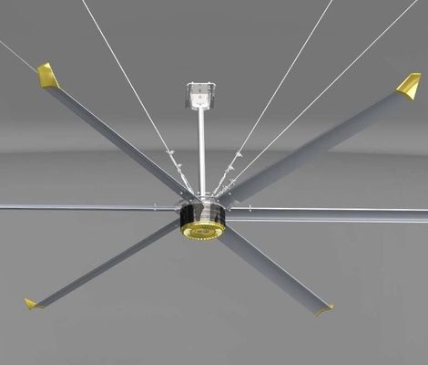 Un bon prix. 6.6M 21ft Vent d'air d'entrepôt grand ventilateur HVLS avec moteur PMSM en ligne