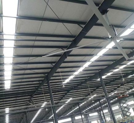 Un bon prix. Ventilateurs de plafond à basse vitesse de grande taille industriels de 22 pieds de haut volume en ligne
