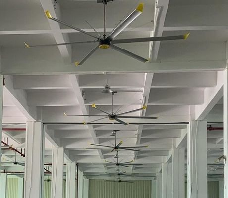 Un bon prix. Ventilateur de plafond en lame d'aluminium de 22 pieds pour la ventilation d'atelier en ligne